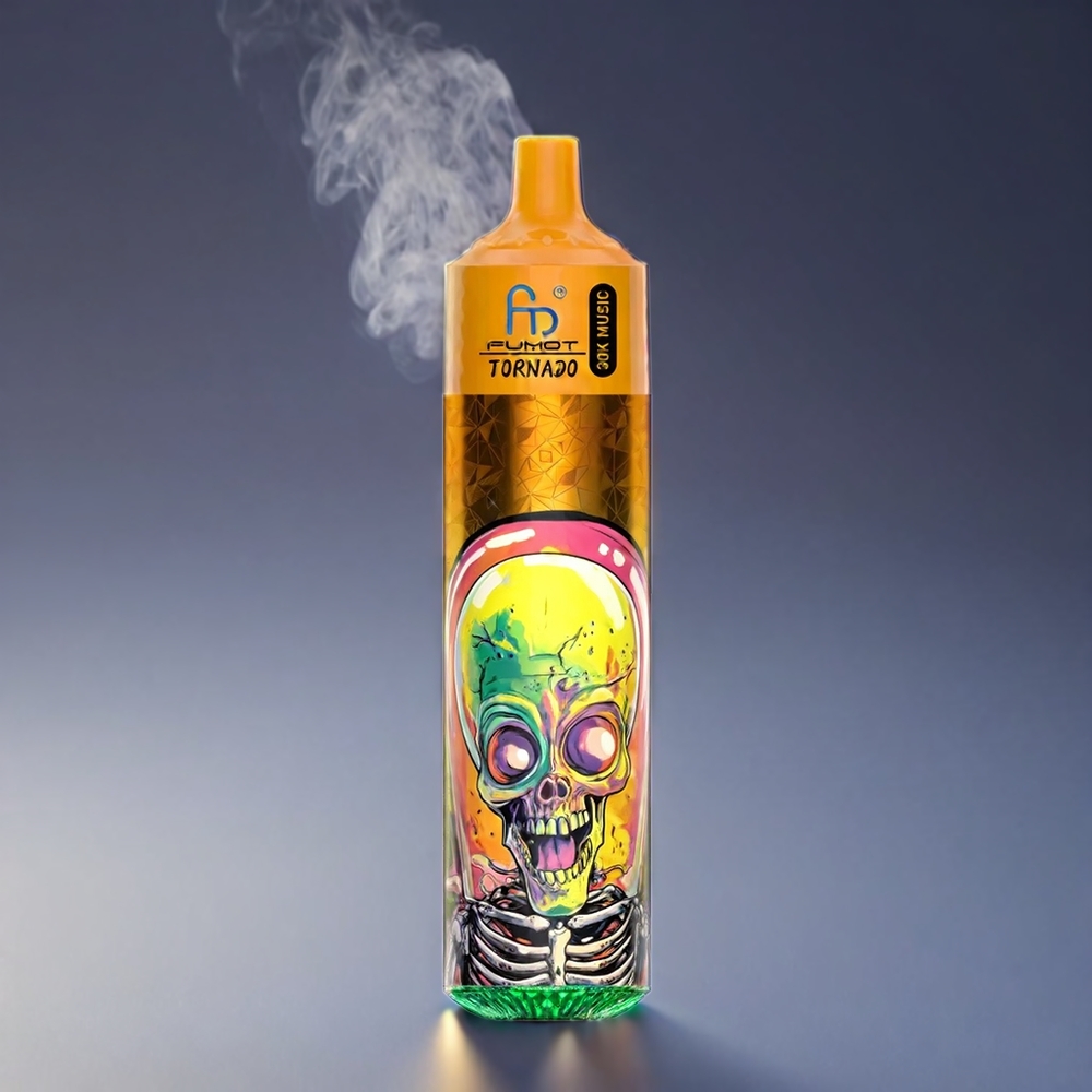 Fumot RandM Tornado 30000 Norge Engros – 30.000 puffs, 30mL blåbær bringebær, 2% 5% nikotin, 1.0 Ohm mesh coil, 600mAh batteri, LED-display