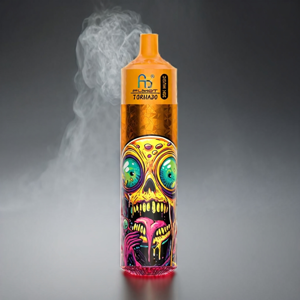 Fumot RandM Tornado 30000 Norge Engros Vape Jordbær Vannmelon 30mL 5% 600mAh LED