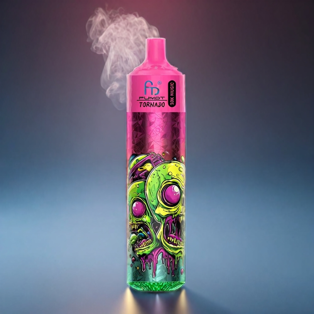 Fumot RandM Tornado 30000 Norge engros med 30.000 puffs, 30mL og 5% nikotin - Jordbær og blåbær