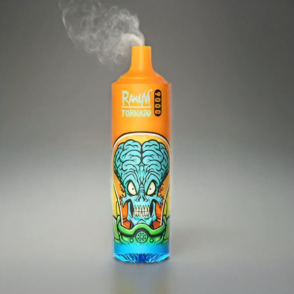 RandM Tornado 9000 Puffs Norge Engros – 850 mAh Ladbar – 18 mL Væske – Mesh Coil