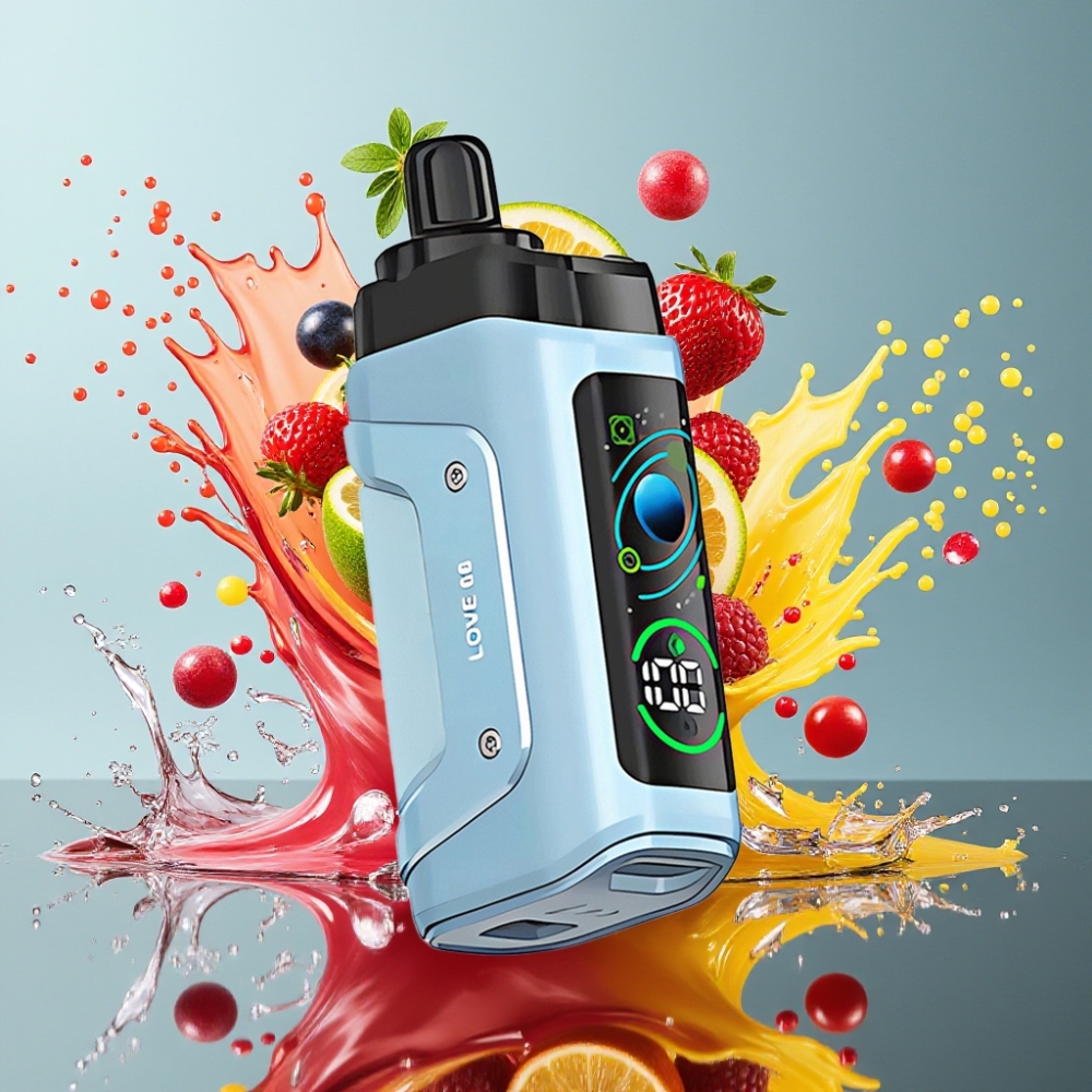 Razz Bar 45000 Puffs Engangs Vape Norge Engros – Justerbar Luftstrøm, 1.0 Ohm Mesh Coil, 20 mg/ml Nikotin