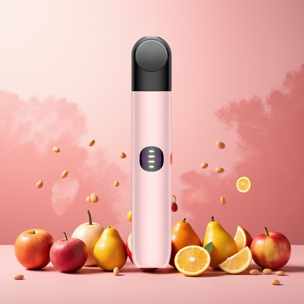 RELX Infinity 2 Plus Norge Engros Enhet med 3 justerbare moduser, 440mAh batteri, Type-C lading og 1.9ml kapasitet i rosa gull