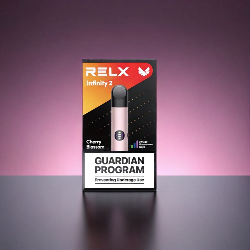 RELX Infinity 2 Vape Device Norge Engros – 1.9 ml Pod, 600-650 Puff, Sleek Metallfinish, 440mAh Batteri, 3 Justerbare Effektmoduser, USB Type-C