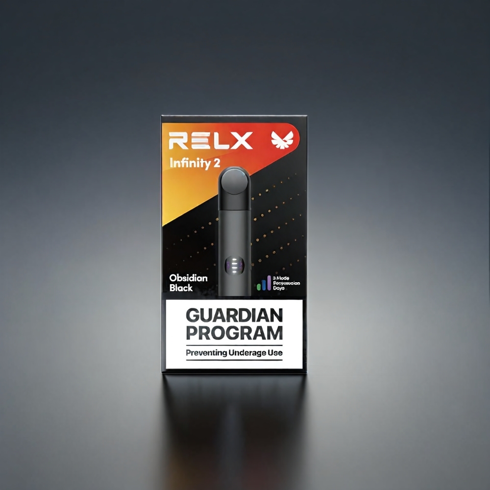 RELX Infinity 2 Vape Device Norge Engros – 1.9 ml Pod, 600-650 Puffs, 440mAh Batteri, 3 Justerbare Effektmoduser, USB Type-C