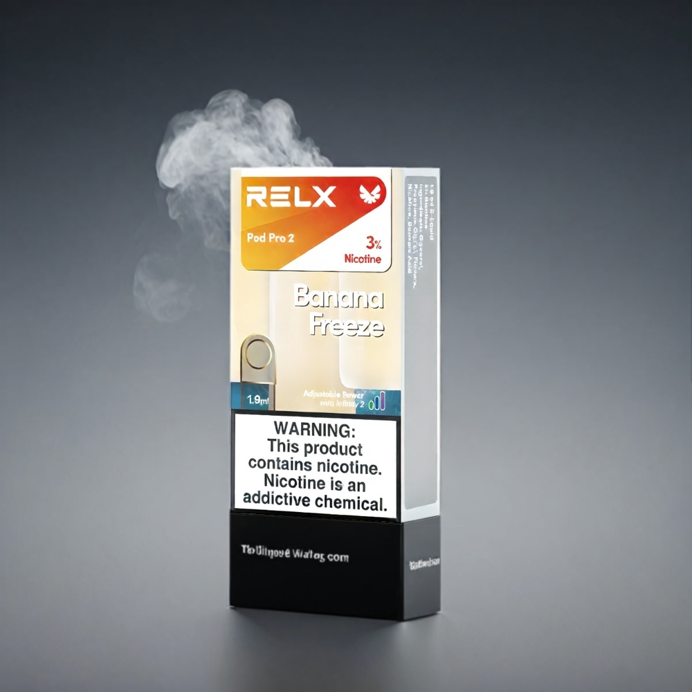 RELX Pod Pro 2 Norge Engros – 600 puffs, 1.9ml, Nikotin 3%/5%, 2/3 podder/pakke