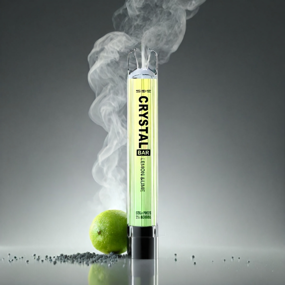 SKE Crystal BAR 600 Norge Engros – 600 Puffs, 500mAh, 2% Nikotin, Sitron og Lime
