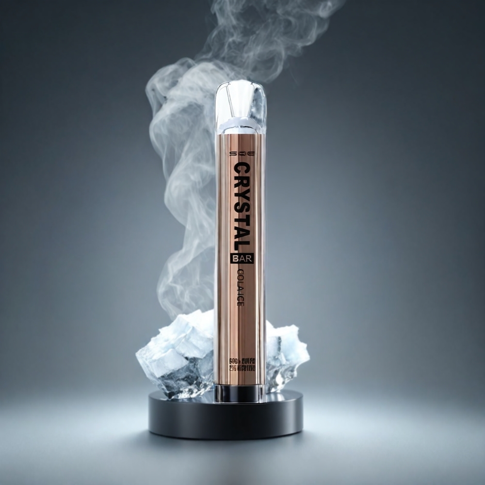 SKE Crystal BAR 600 Norge Engros – 600 Puffs – 500mAh – Cola Is