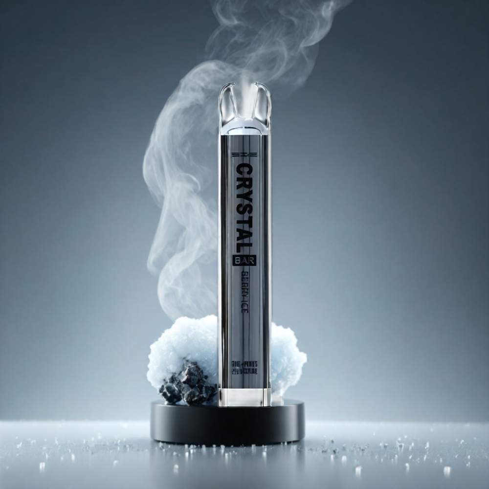 SKE Crystal BAR 600 Norge engros – 500mAh batteri, 600 puffs, bær is, 0% og 2% nikotin