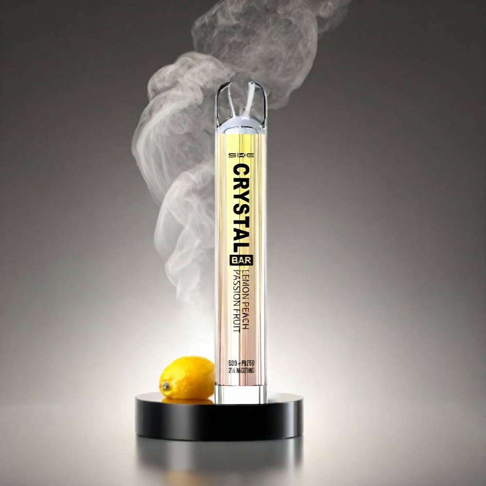 SKE Crystal BAR 600 Norge engros – Sitronsjakttrose 0%/2% nikotin, 500mAh batteri, 600 puffs