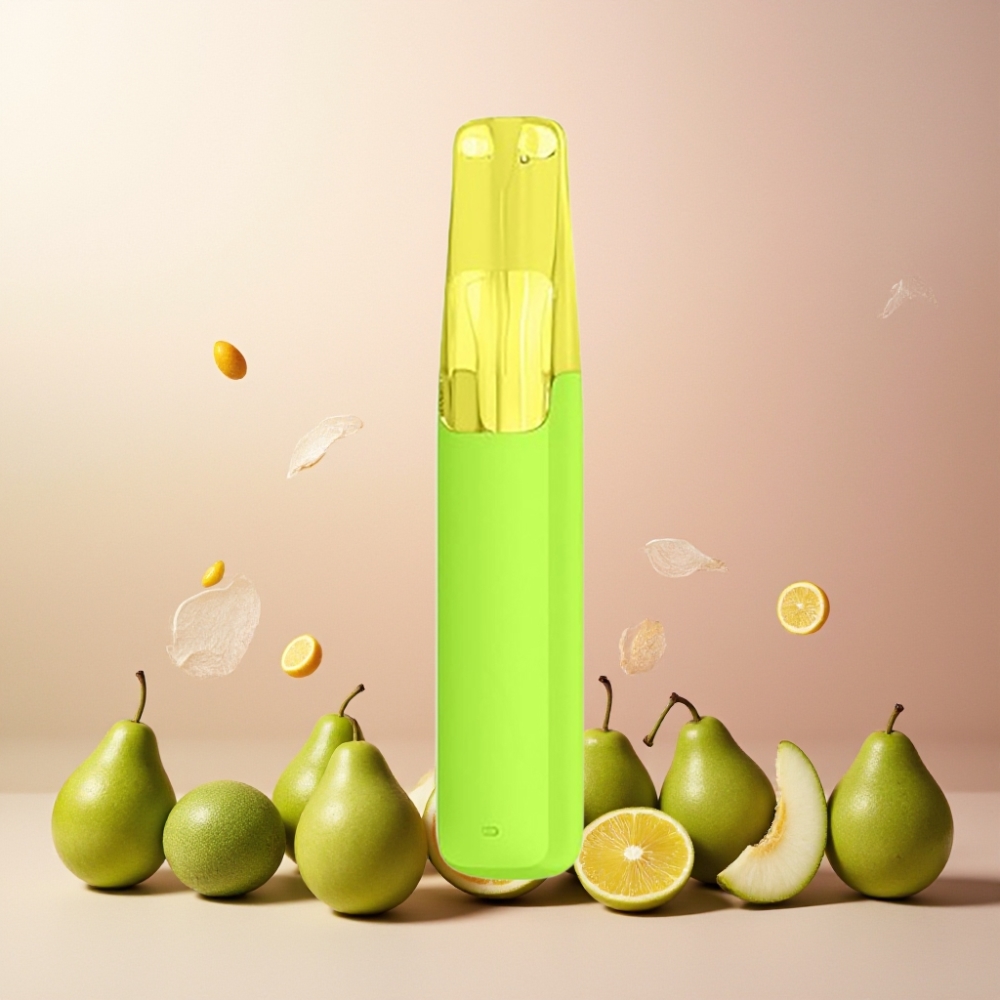 Snowplus Dash 4000 Puffs Disposable Device Norge Engros – 7,5 ml E-væske, 530 mAh Batteri, Keramisk Atomizer, Crisp Green (Frisk Grønn) – 3%,5% Nikotin