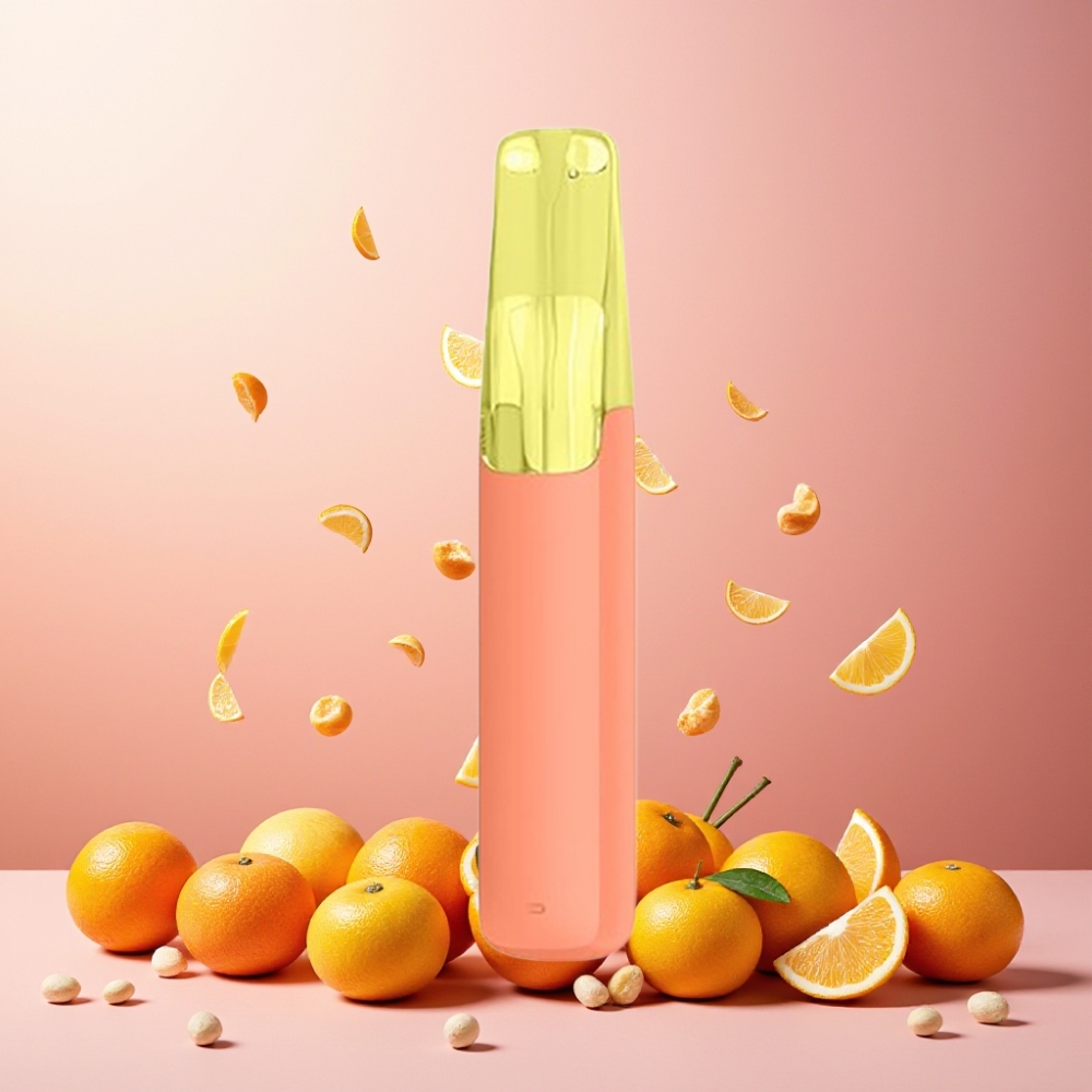 Snowplus Dash 4000 Puffs Disposable Device Orange Soda Norge Engros – 7.5 ml E-liquid, 530 mAh Battery, Keramisk Atomizer