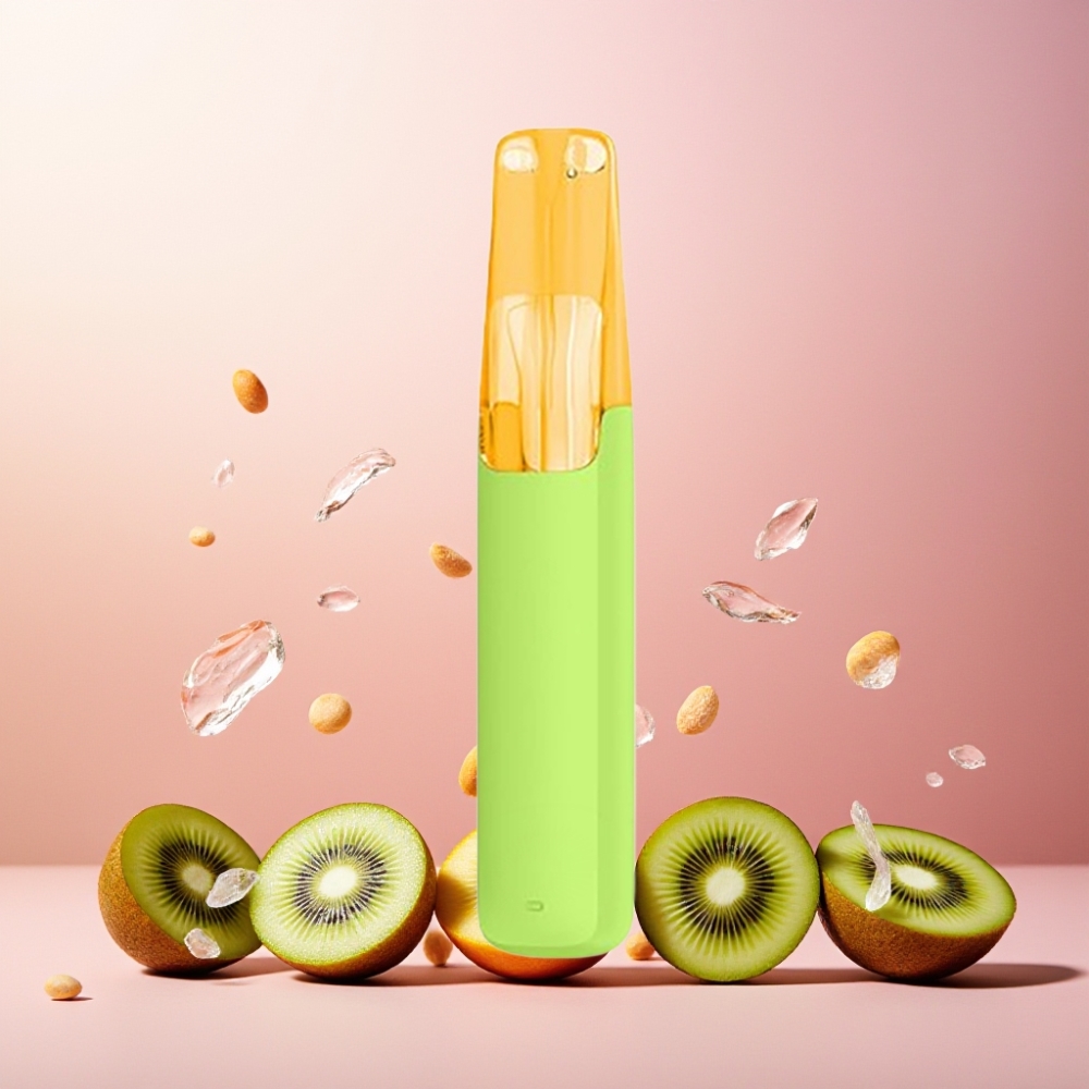 Snowplus Dash 4000 Puffs Engangsdevice Norge Engros – Kiwi Is – 7.5 ml E-væske, 530 mAh Battery, Ceramic Atomizer