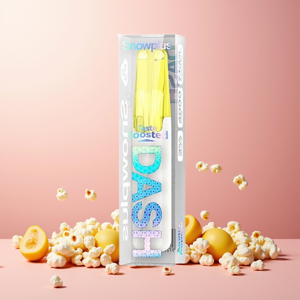 Snowplus Dash 4000 Puffs Engangsdevice Norge Engros – Vaniljekpop 7,5 ml / 530 mAh