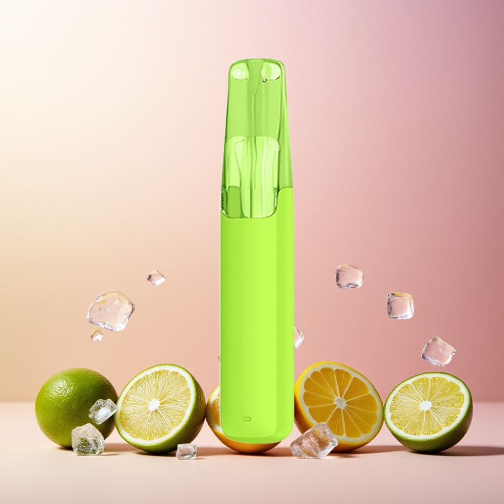 Snowplus Dash 4000 Puffs Engangsdevice Sitron Lime Is Norge Engros – 7.5 ml E-væske, 530 mAh Batteri, Keramisk Atomizer