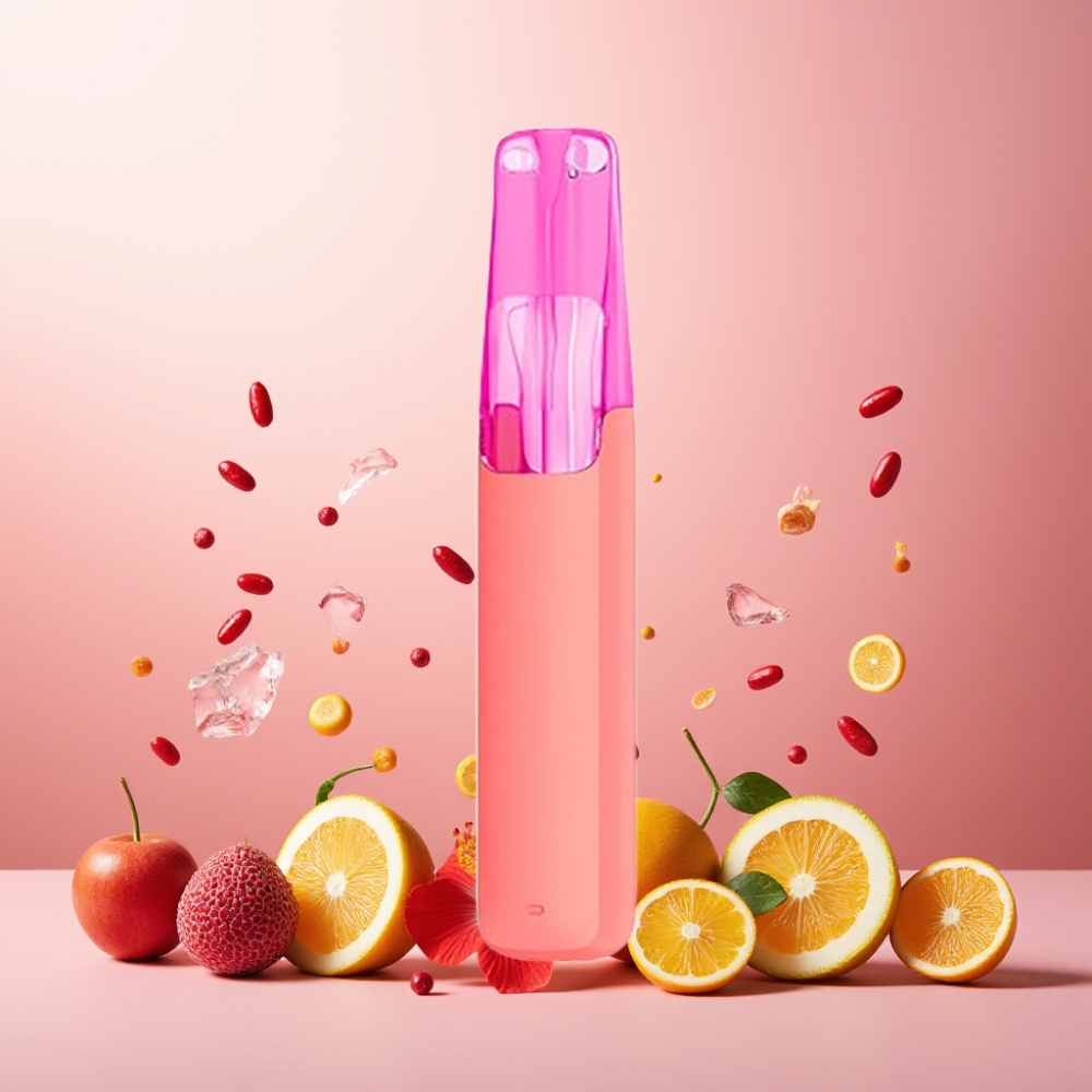 Snowplus Dash 4000 Puffs Norge Engros – 7.5 ml E-væske, 530 mAh batteri, Keramisk atomizer – Hibiscus Isete