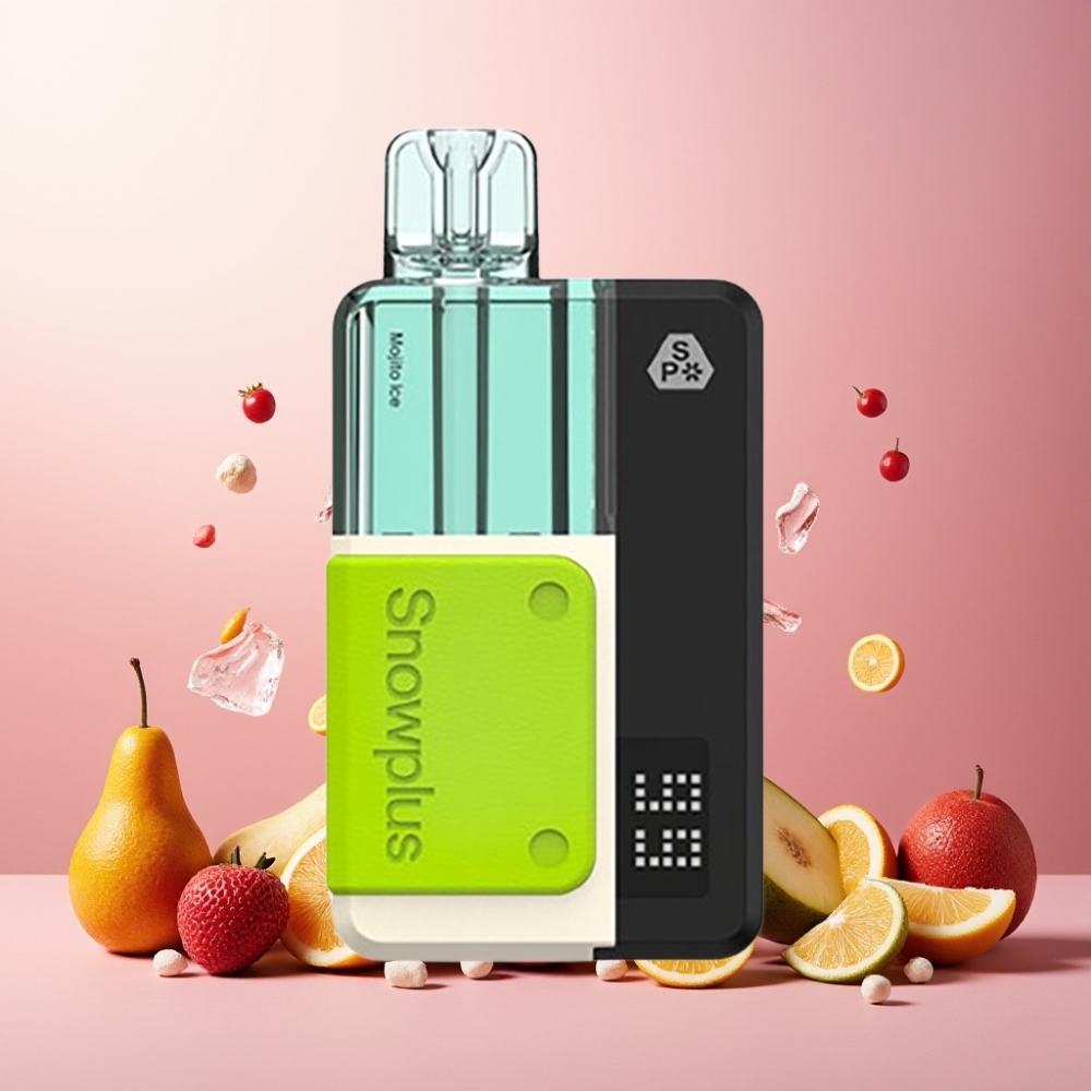 Snowplus Swift 5000 Puffs Prefilled Pod Kit Mojito Is Norge Engros – 1000 mAh, 2+10 ml, 2% Nikotin, Dual Mesh Atomizer