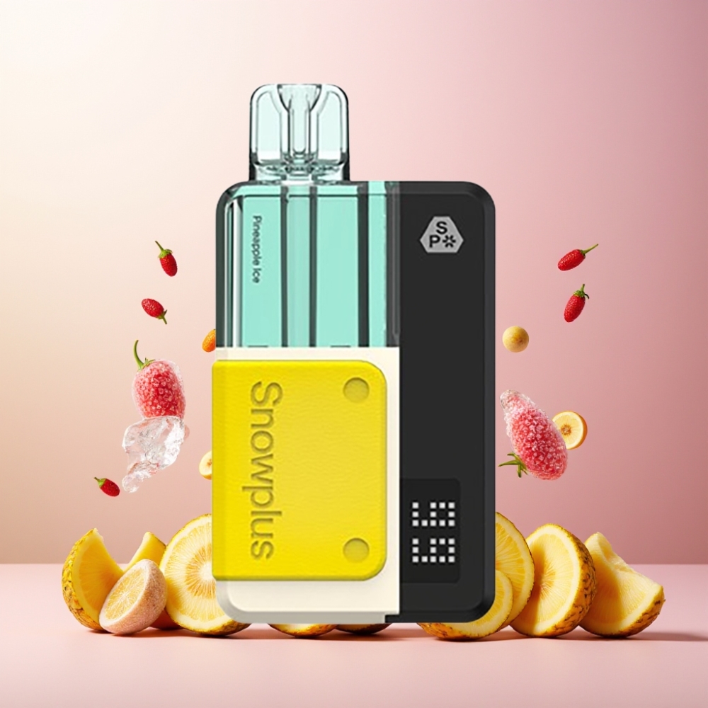 Snowplus Swift 5000 Puffs Prefilled Pod Kit Norge engros – Ananas Is – 1000 mAh batteri, 2+10 ml e-væske, 2% nikotin