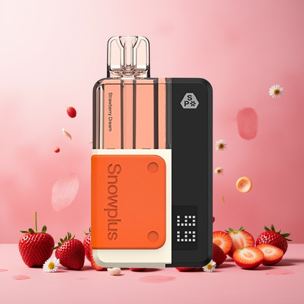 Snowplus Swift 5000 Puffs Prefilled Pod Kit Norge engros – Jordbærdrøm (43 x 81 x 25 mm, 1000 mAh, 2+10 ml)