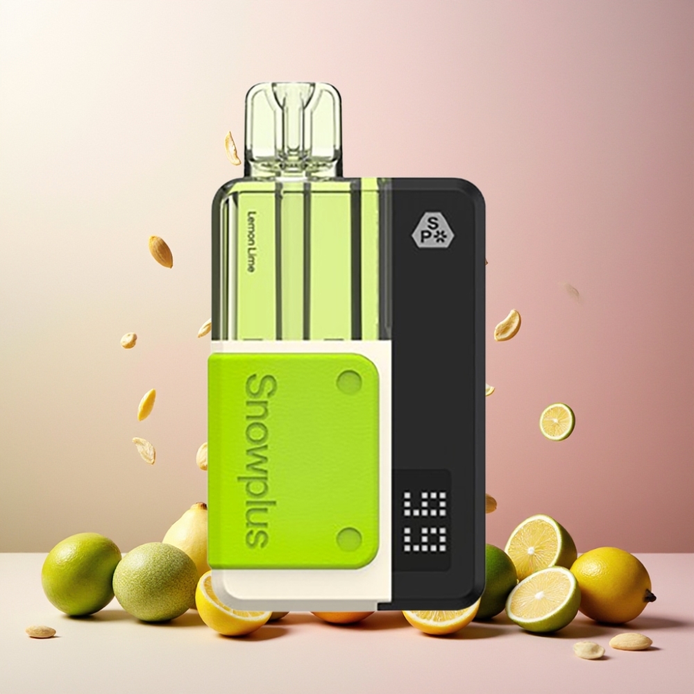 Snowplus Swift 5000 Puffs Prefilled Pod Kit Sitron Lime 1000 mAh Norge engros - 65 g, Dual Mesh Atomizer, 2% Nikotin