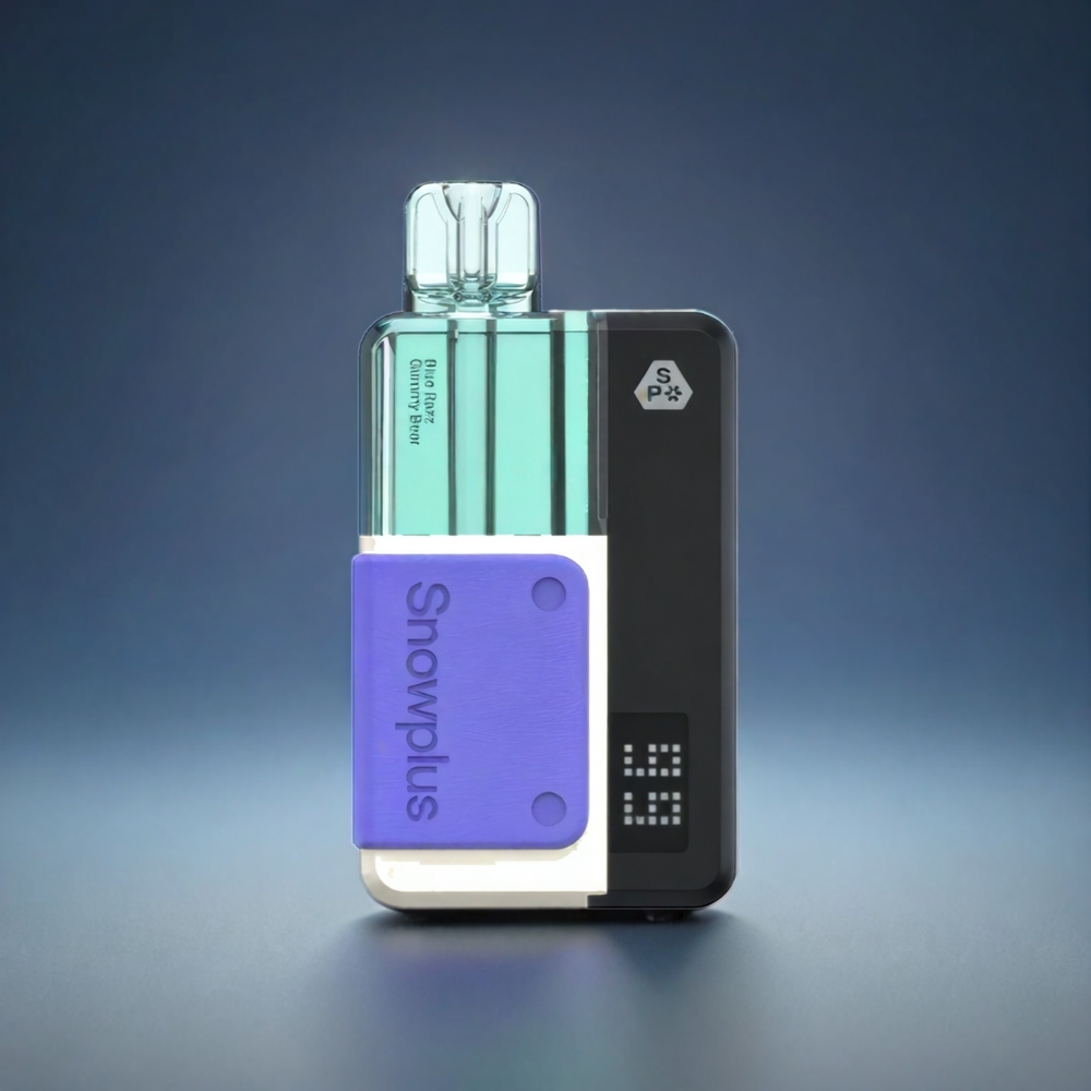 Snowplus Swift Pod Kit 15000 Norge Engros – 15000 puffs – Dual Mesh – 1000 mAh – 2+10 ml – Blå Razz Gelébjørn