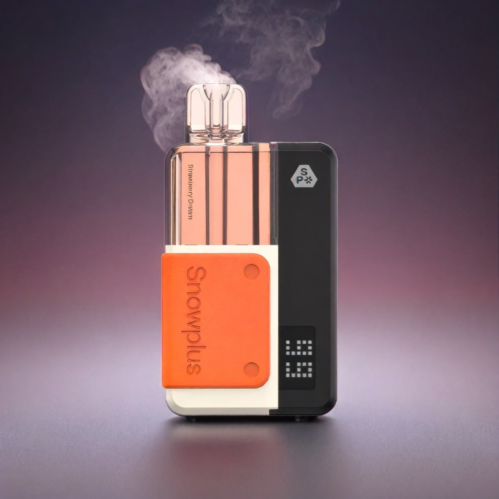 Snowplus Swift Pod Kit 15000 Norge engros – 15000 puffs, 1000 mAh batteri, 2+10 ml e-væske, Dual Mesh, 65 g, 43 x 81 x 25 mm – Jordbærdrøm