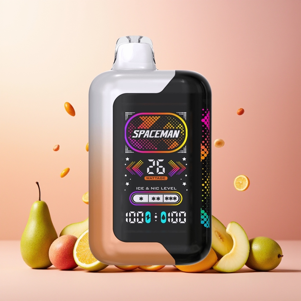 SPACEMAN SP40000 Norge Engros Vape til engangsbruk 1000mAh 20ml Sur Mango Honningdogg