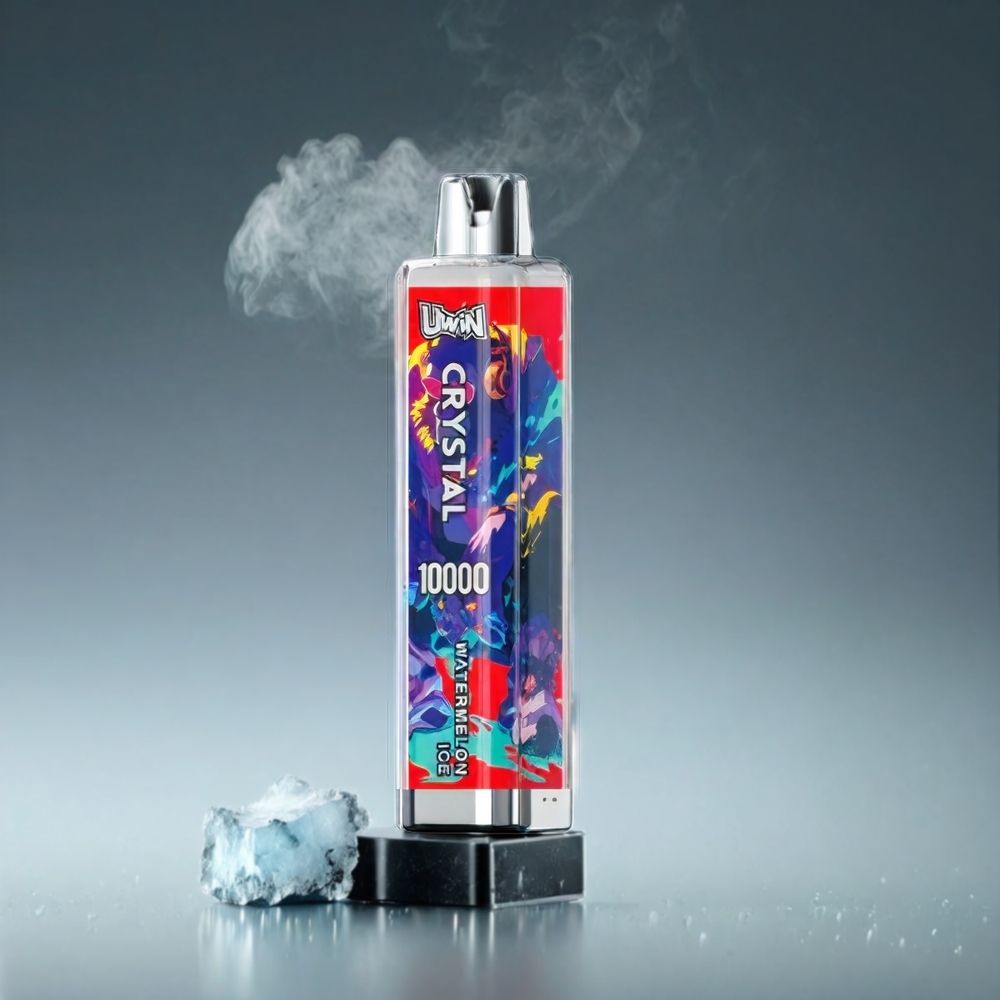 UWIN Crystal 10000 Puffs Norge Engros Vannmelon Is 18ml 650mAh Type-C ladning