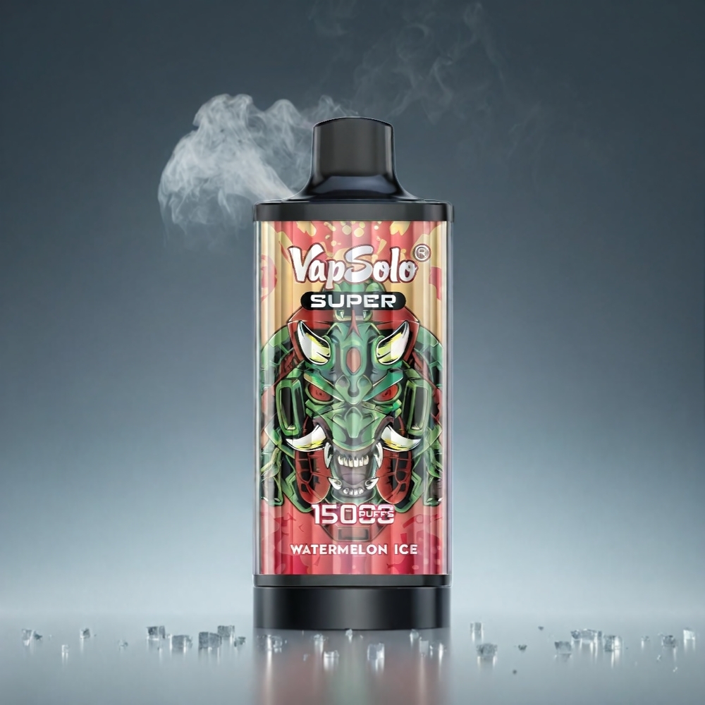 Vapsolo Super 15000 Puffs Norge engros Vannmelon Is 40ml 850mAh Type-C