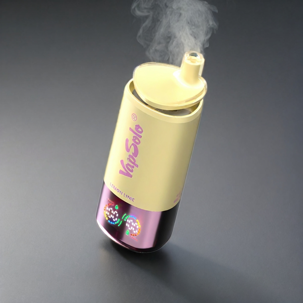 VapSolo Tripe 30000 Puffs Norge Engros – 40ml E-Liquide, 3 Oljetanker, Type-C Lading, Sitron Lime
