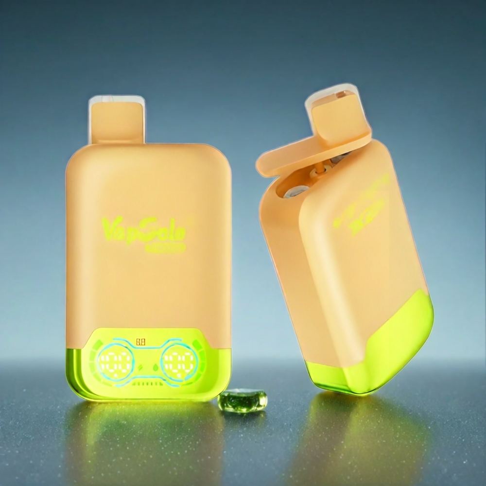 Vapsolo Twins 20000 Puffs Norge engros Vape Sitron Lime & Vannmelon Is med 40 ml e-væske, 2 oljetanker, Type-C lading