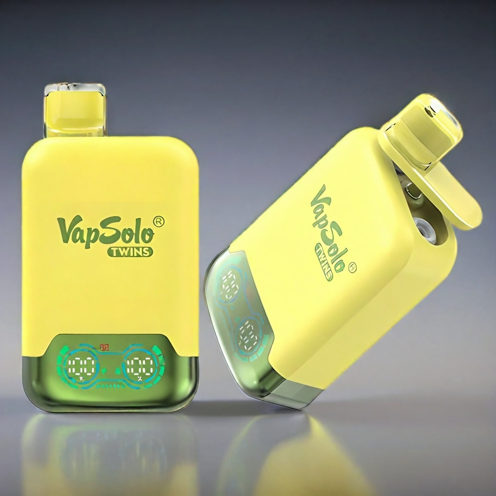 Vapsolo Twins Norge Engros 20000 Puffs 40ml E-Liquid Type-C Pineapple Kokos & Jordbær Banan