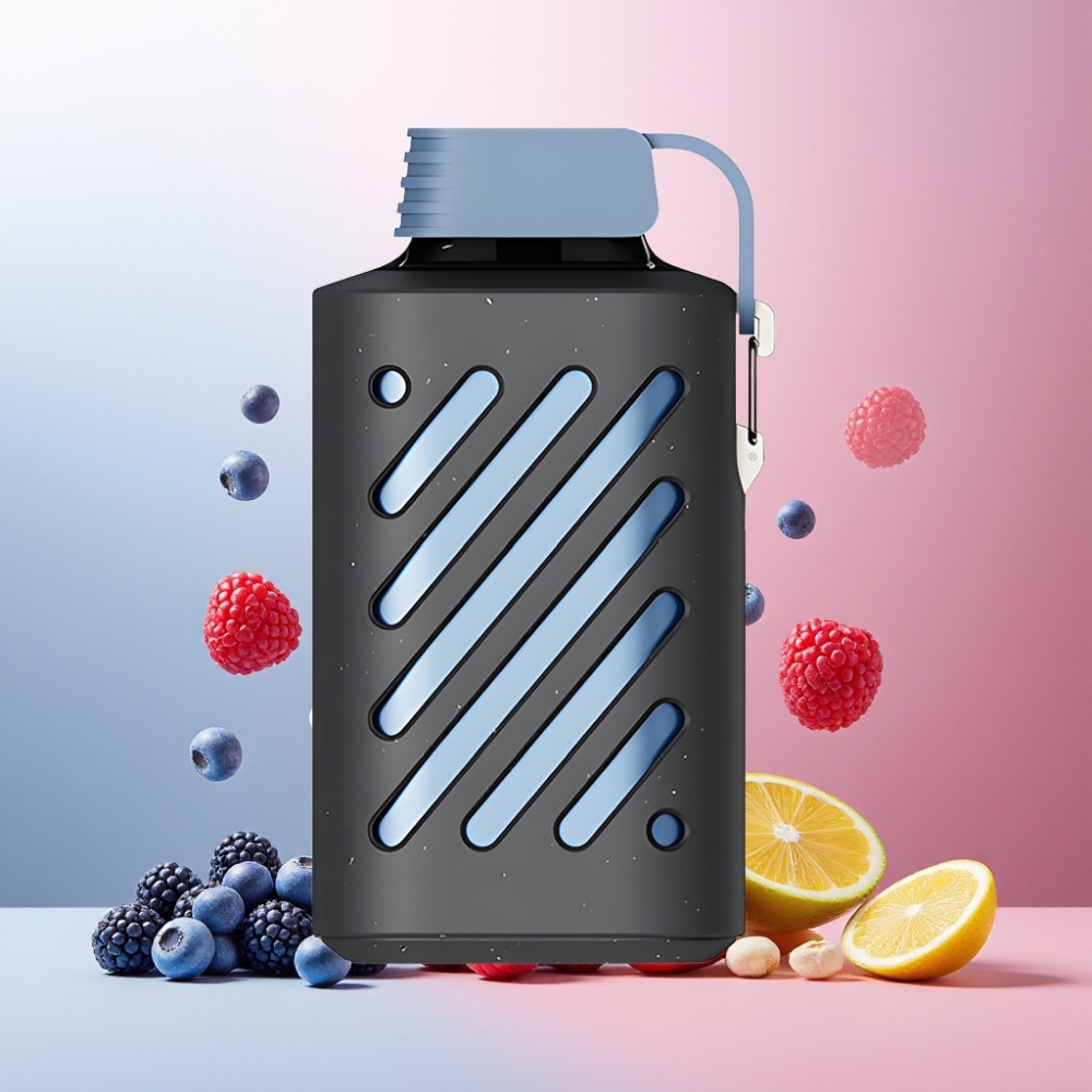 VOZOL GEAR 10000 Norge Engros – 10000 Puffs, 30 Smaker, Blå Bringebær Sitron – VAMT Mesh Coil, 20 ml E-væske, 500mAh Batteri