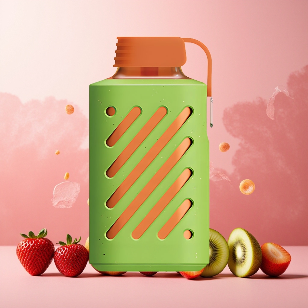 VOZOL GEAR 10000 Norge Engros Vape til engangsbruk Jordbær Kiwi – 10000 Puffs, 30 Smaker, 20 ml E-væske, 500mAh Batteri, VAMT Mesh Coil