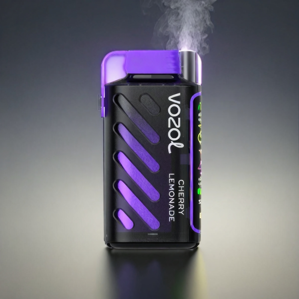 VOZOL Gear Power 20000 Puffs Norge Engros – 20mL Pre-Filled, Dual Mesh Coil, Full Screen Display – Kirsebær Lemonade