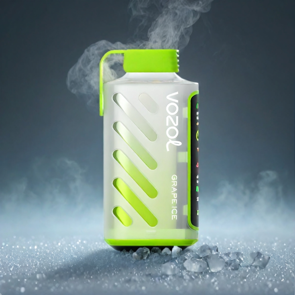 VOZOL Gear Power 20000 Puffs Norge Engros med 20mL Full Skjerm og Drupe Is