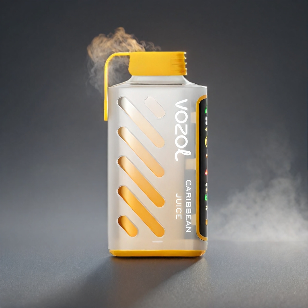 VOZOL Gear Power Norge Engros 20000 Puffs Dual Mesh Coil Full Screen Display Caribbean Juice 20mL 5%(50mg) S.i.L.C. Tech