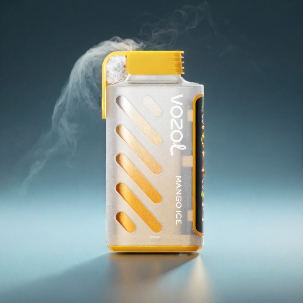 VOZOL Gear Power Norge Engros 20000 Puffs Full Skjerm Dual Mesh Coil Mango Is 20mL 5% Nikotin