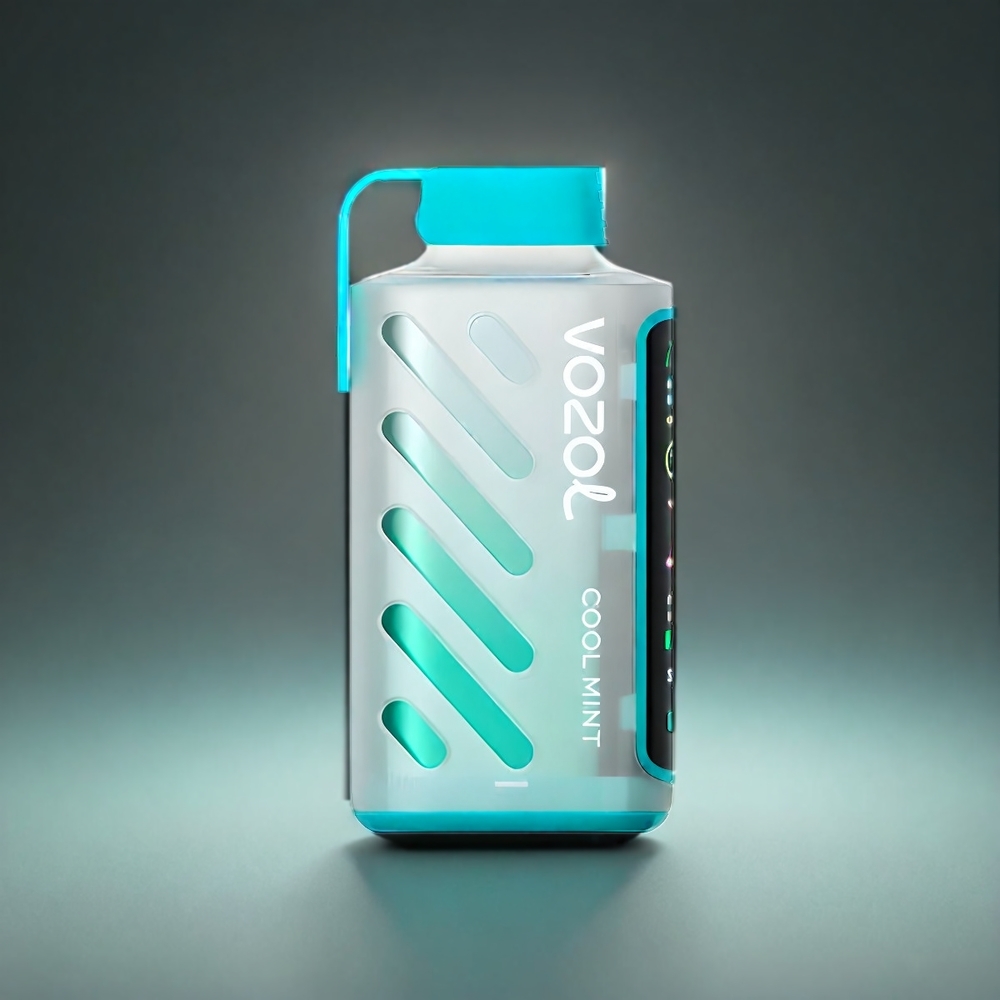 VOZOL Gear Power Norge engros 20000 Puffs Dual Mesh Coil Full Skjerm Display Kjølig Mynte 20mL 5%(50mg)