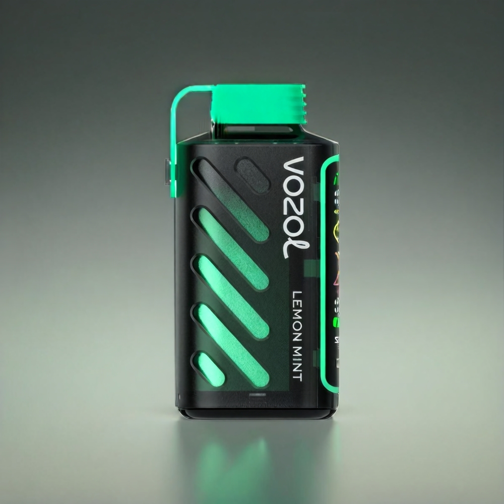 VOZOL Gear Power Norge engros 20000 Puffs Sitron Mynte Full Screen Display Dual Mesh Coil 20mL
