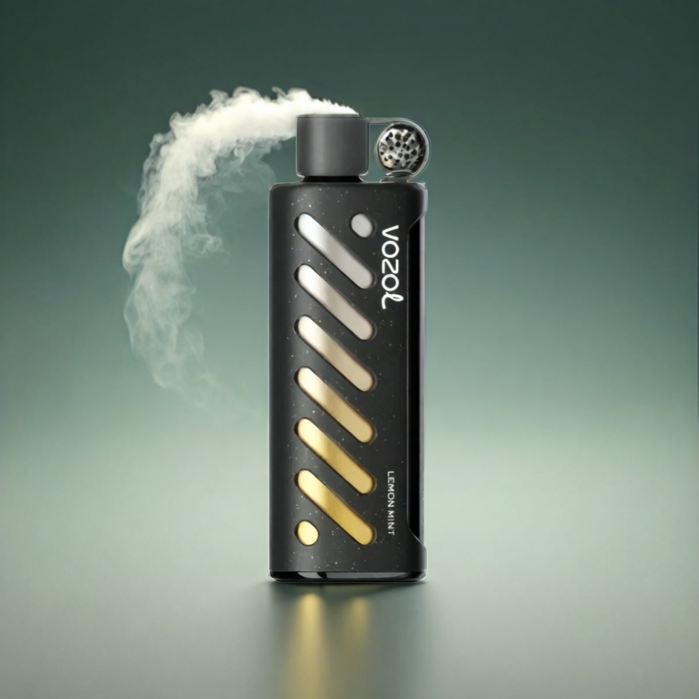 VOZOL Gear Shisha 25000 Puffs Norge Engros – 30 Smaker, Dual Mesh Dual Modes, 1000mAh Batteri, Sitron Mynte