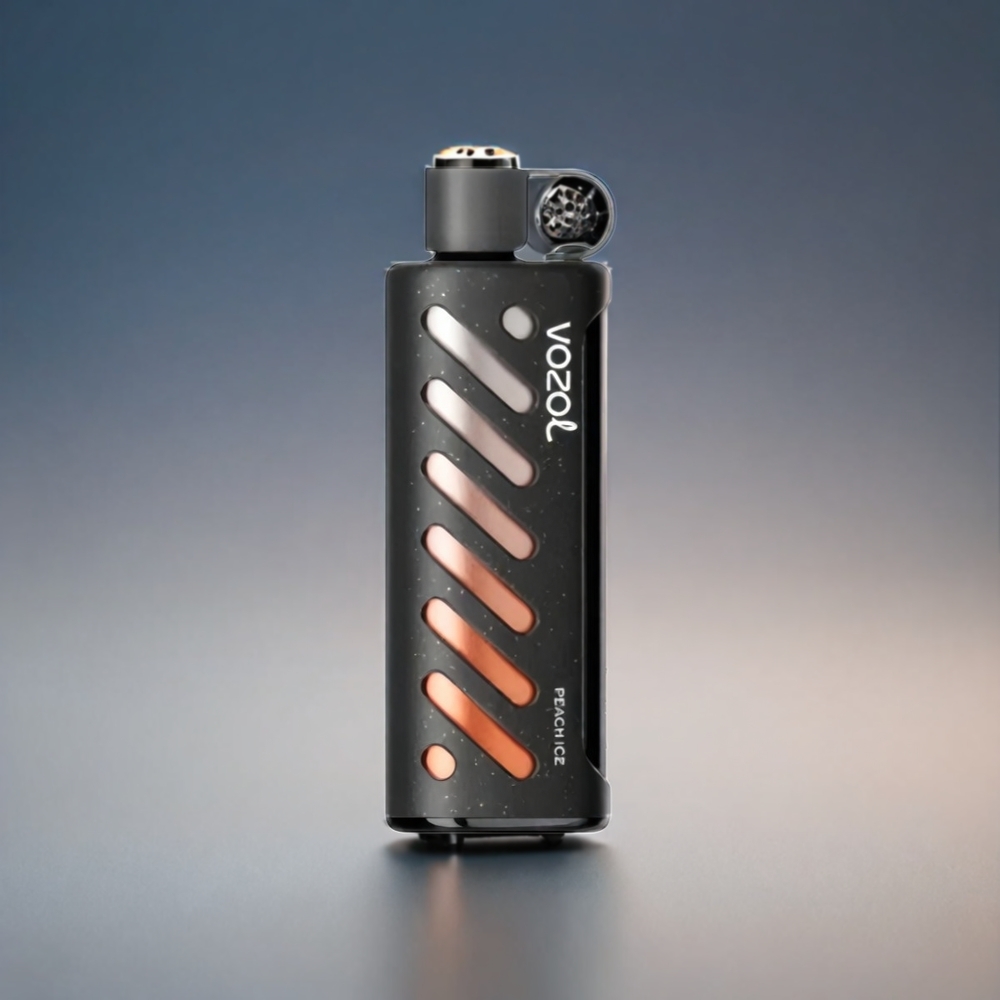 VOZOL Gear Shisha 25000 Puffs Norge Engros – 30 Smaker, S.i.L.C Tech, Dual Mesh Dual Modes, 1000mAh Batteri, Fersken Is