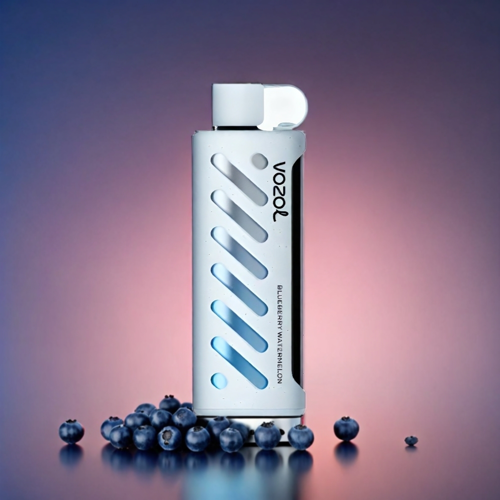 VOZOL Gear Shisha 25000 Puffs Norge Engros – Blåbær og Vannmelon – Dual Mesh Modes, 1000mAh Batteri, 30 Smaker