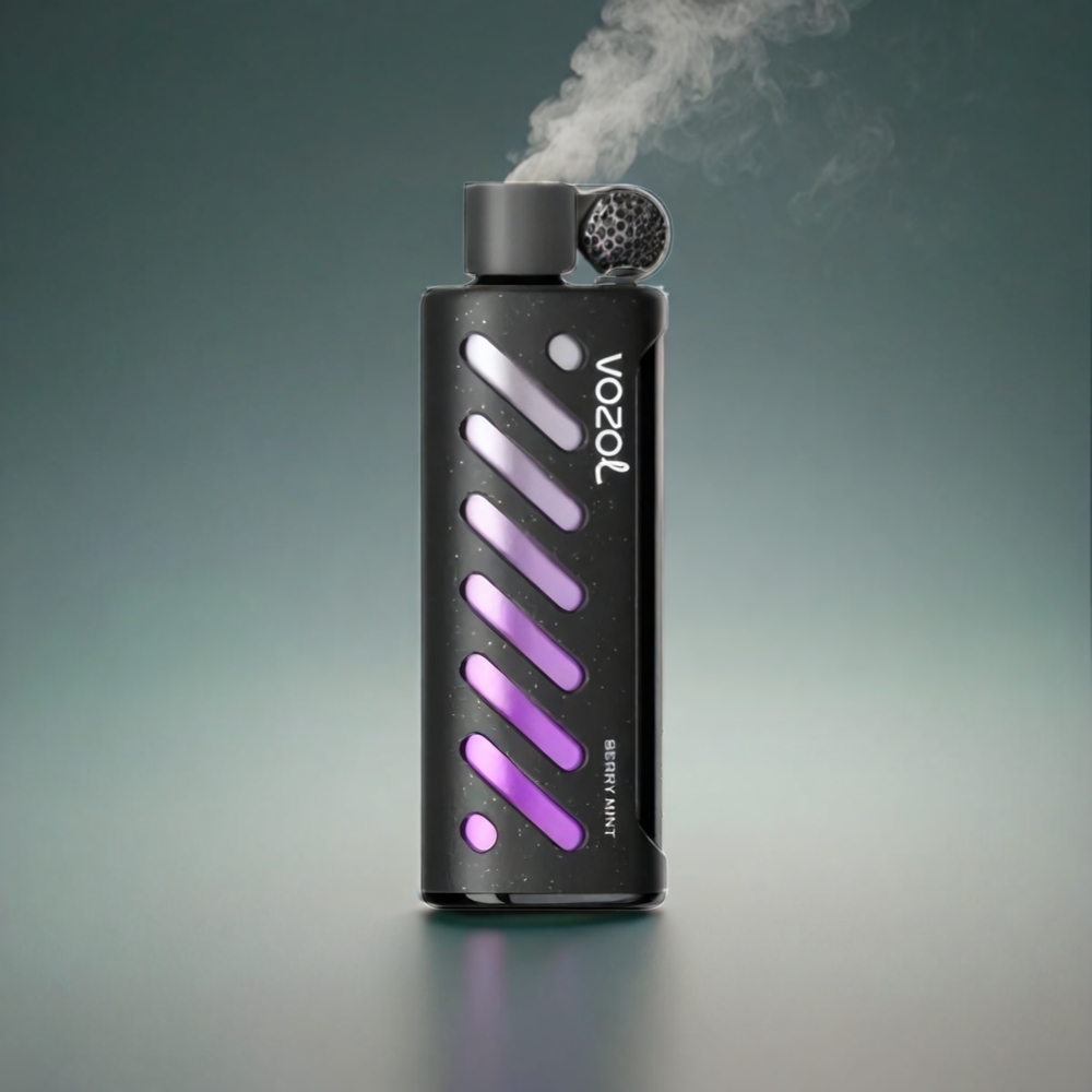 VOZOL Gear Shisha 25000 Puffs Norge Engros med 30 Smaker, Dual Mesh, 1000mAh og Berry Mynte