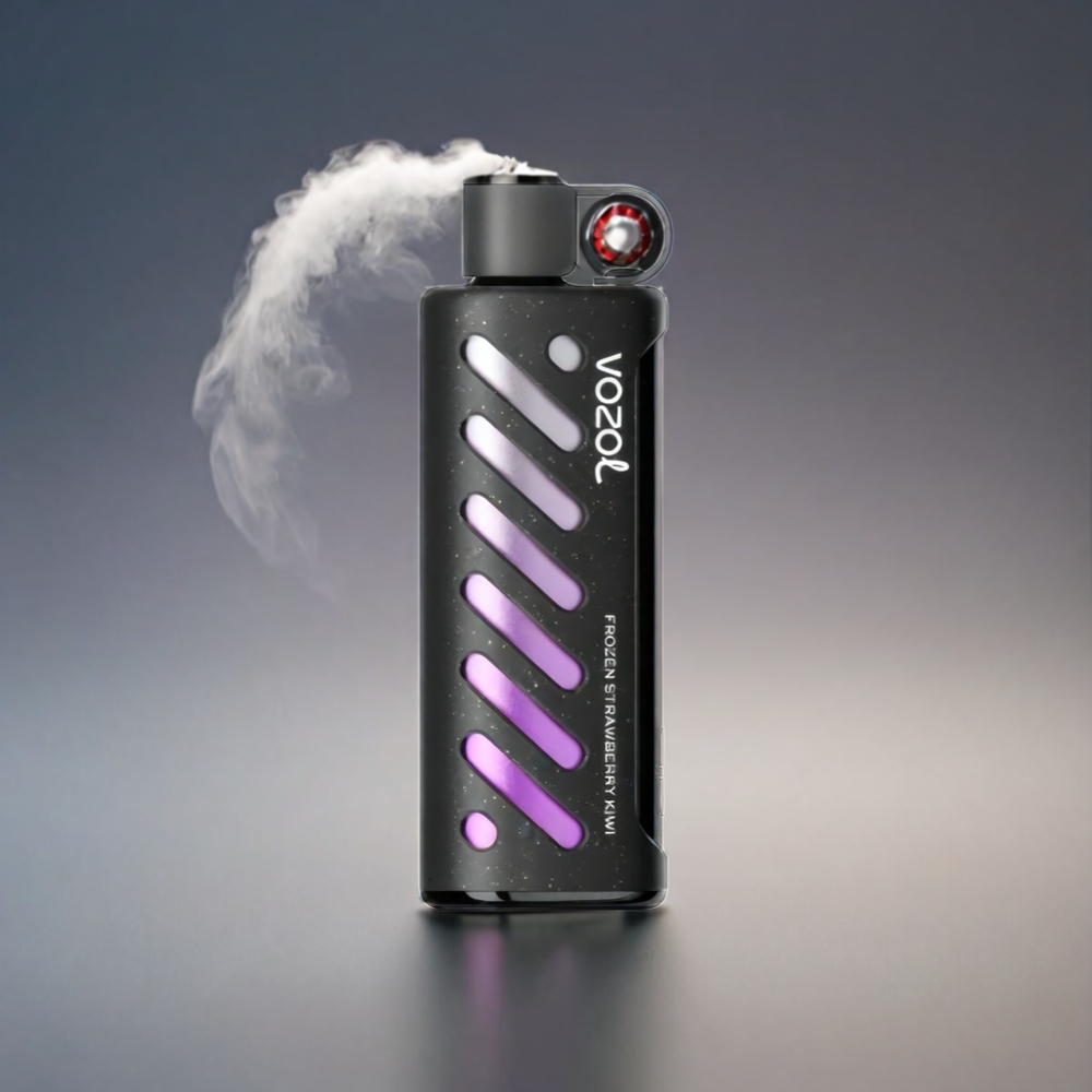 VOZOL Gear Shisha Norge Engros 25000 Puffs – 30 Smaker, Dual Mesh Dual Modes, 1000mAh Battery, Frossen Jordbær Kiwi
