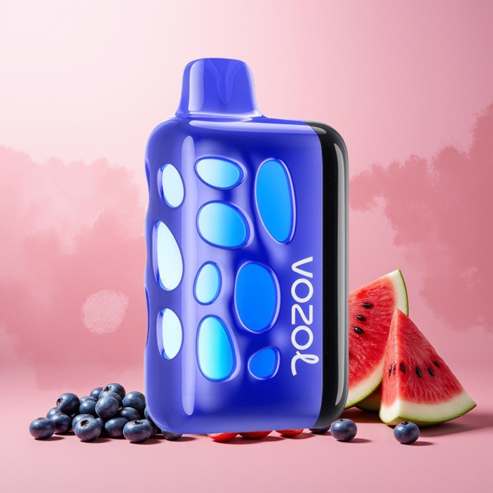 VOZOL RAVE 40000 Norge Engros – 270° Vibrant Glow Design, Beat-Synced Party Mode, 1000mAh – Blåbær Vannmelon