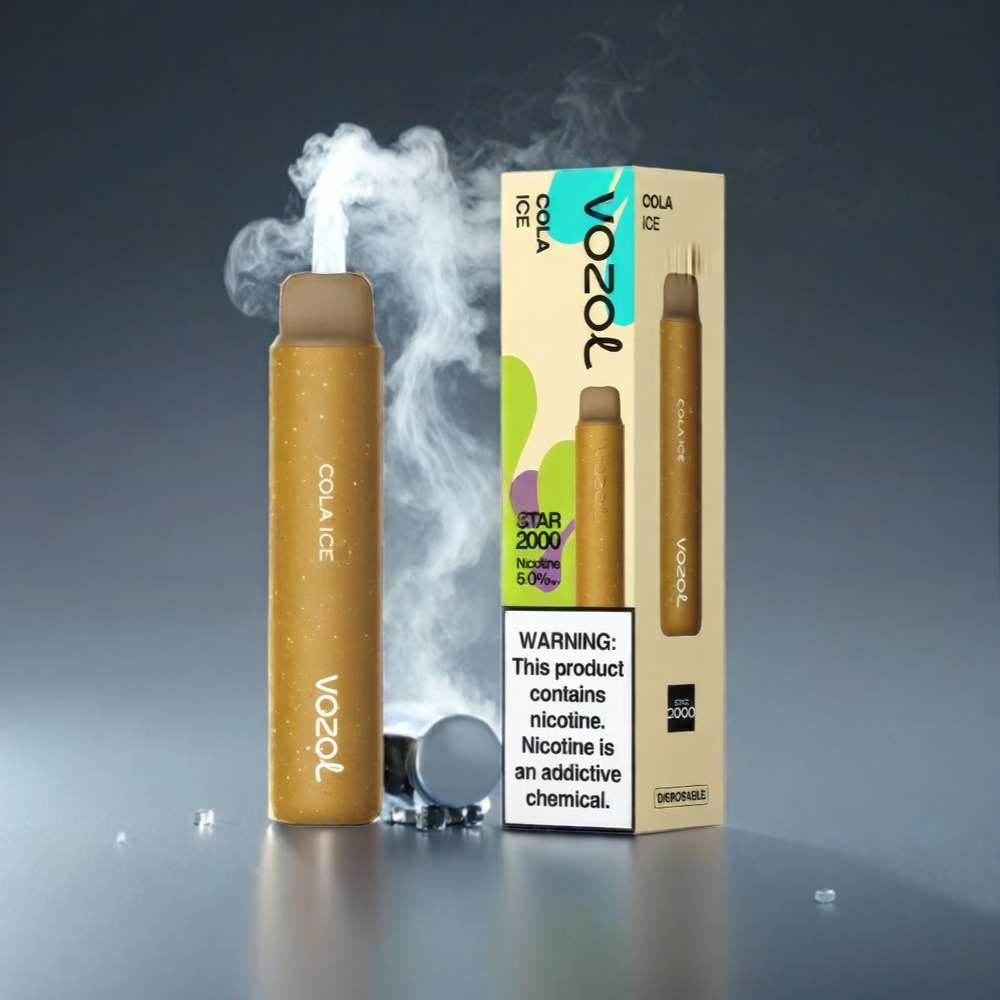 VOZOL Star 20000 Puffs Norge Engros – Dual Mesh, 2.2\" HD-speilskjerm, 650mAh, Cola Is
