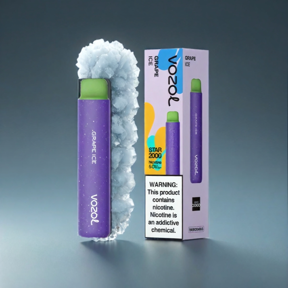 VOZOL Star 20000 Puffs Norge Engros Vape Drupeis med 2.2\" HD Speilskjerm, Dual Mesh, 650mAh Batteri
