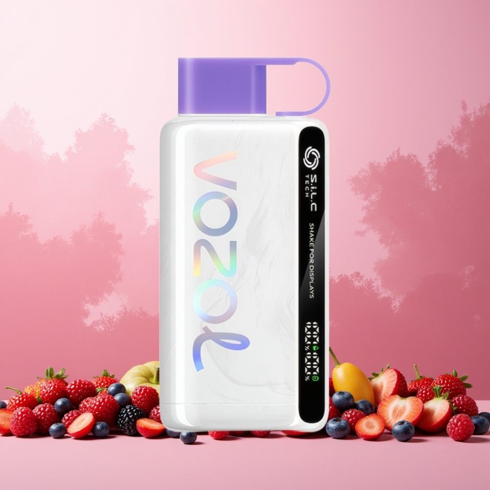 VOZOL STAR 9000/12000 Norge Engros Vape til engangsbruk – Blandede Bær – 650mAh, 30% Raskere Lading, S.i.L.C TECH, 0/20/50mg/ml Nikotin