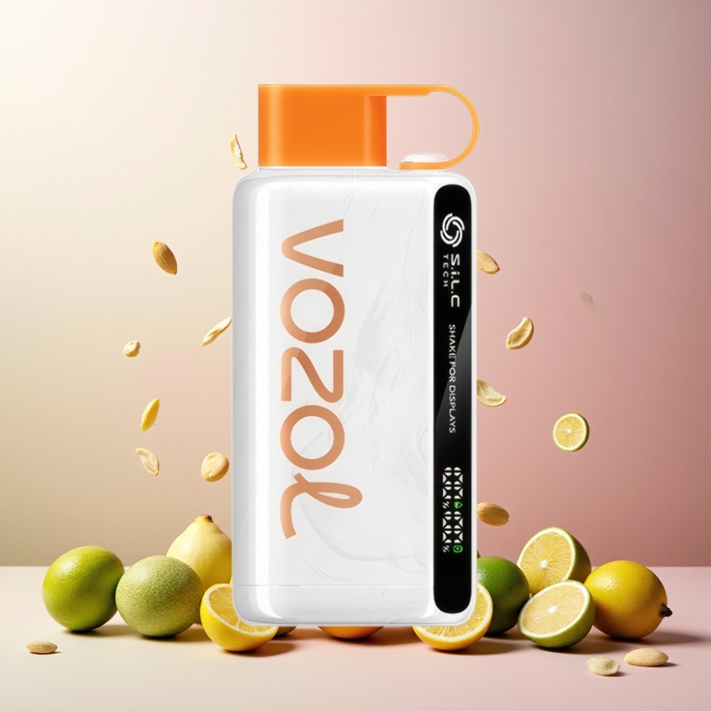 VOZOL STAR 9000/12000 Norge Engros Vape til engangsbruk Sitron Lime med 650mAh Batteri, 30% Raskere Lading, S.i.L.C TECH og 0/20/50mg/ml Nikotin