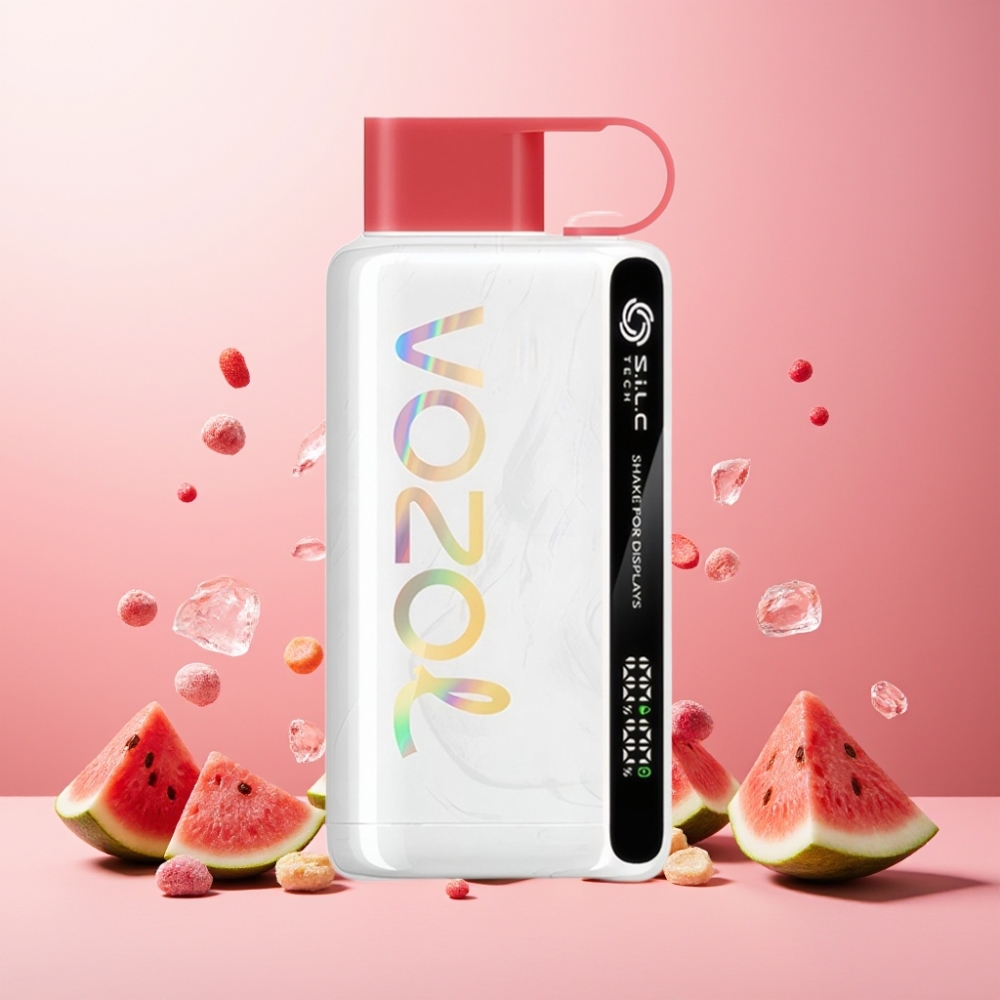 VOZOL STAR 9000/12000 Norge Engros Vape til engangsbruk Vannmelon Is – 30% Raskere Ladning, 650mAh Batteri, S.i.L.C TECH, 0/20/50mg/ml Nikotin, Opp Til 9000/12000 Puffs